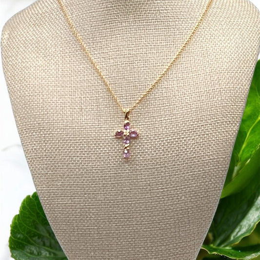 Amethyst Cross