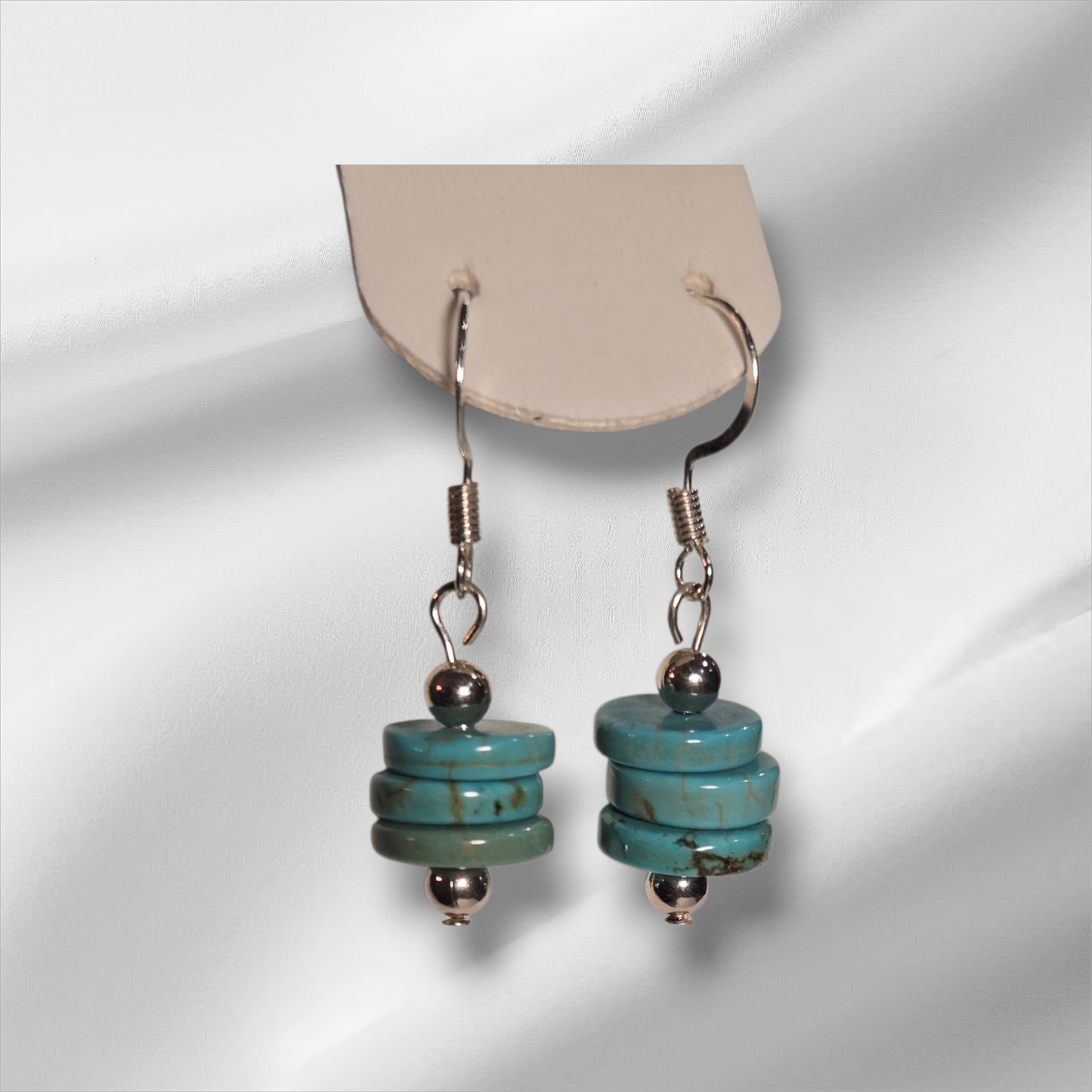 Teal Earrings