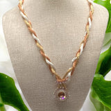 Cubic zirconia Sunburst