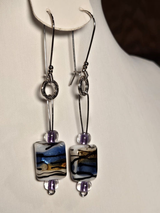 Lampwork Earring
