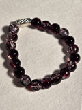 Sparkling Cranberry Bracelet