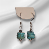 Teal Earrings